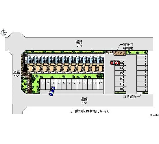 ★手数料０円★春日井市出川町８丁目　月極駐車場（LP）